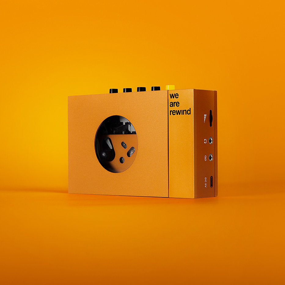 We Are Rewind - Naranja - Reproductor de casetes portátil