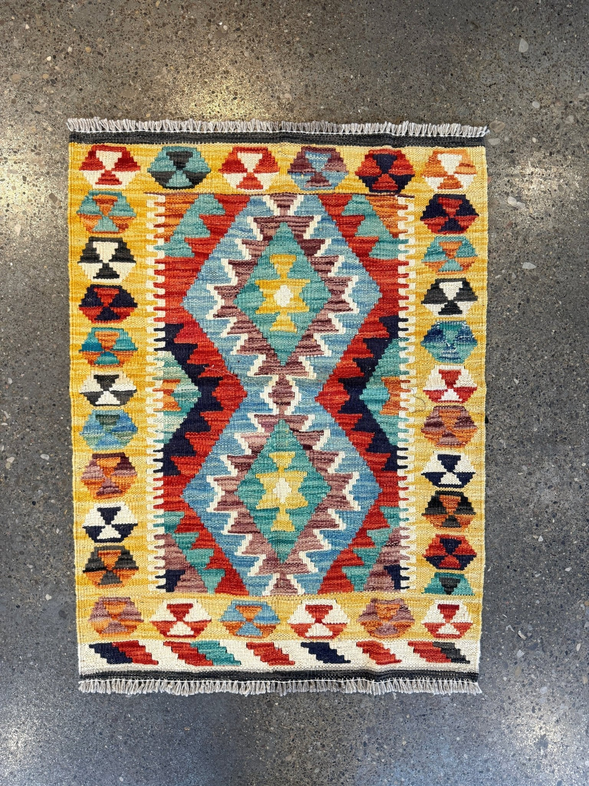 Afghan Maimana Kelim Teppich | 66 x 86 cm