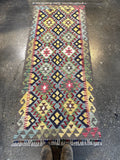 Afghan Maimana Kelim Teppich | 81 x 191 cm