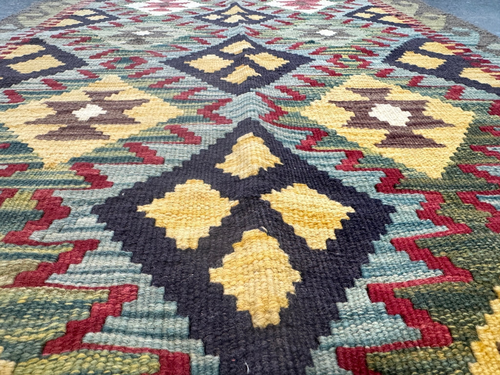 Afghan Maimana Kelim Teppich | 81 x 191 cm