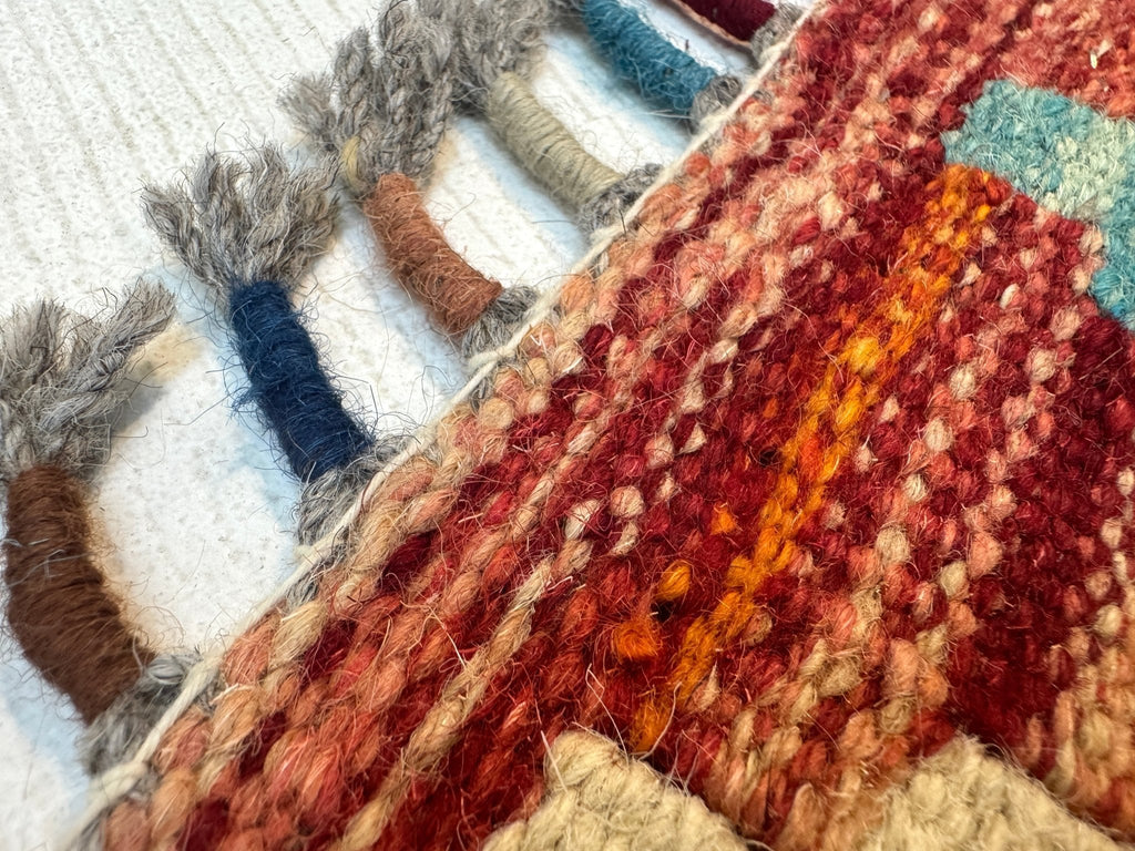 Afghan Maimana Kelim Teppich | 104 x 203 cm