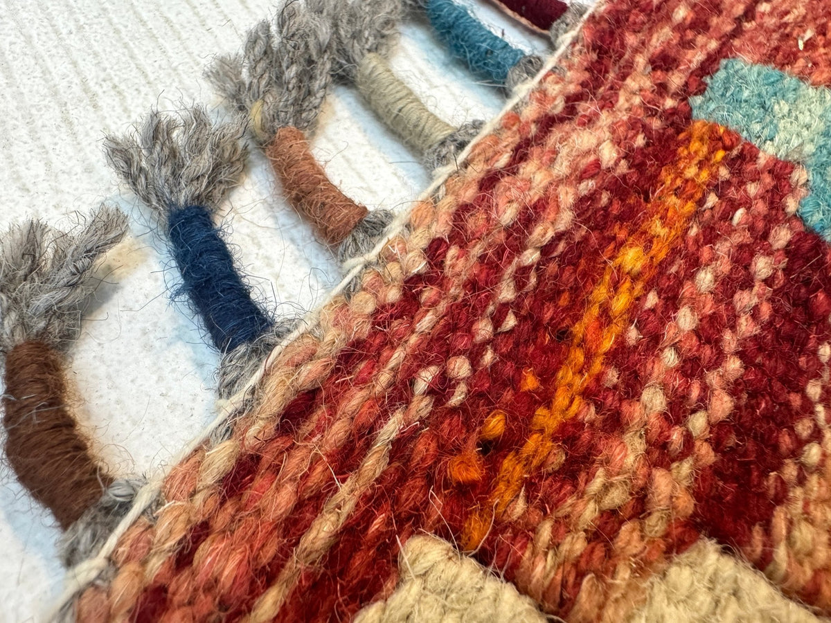 Afghan Maimana Kelim Teppich | 104 x 203 cm
