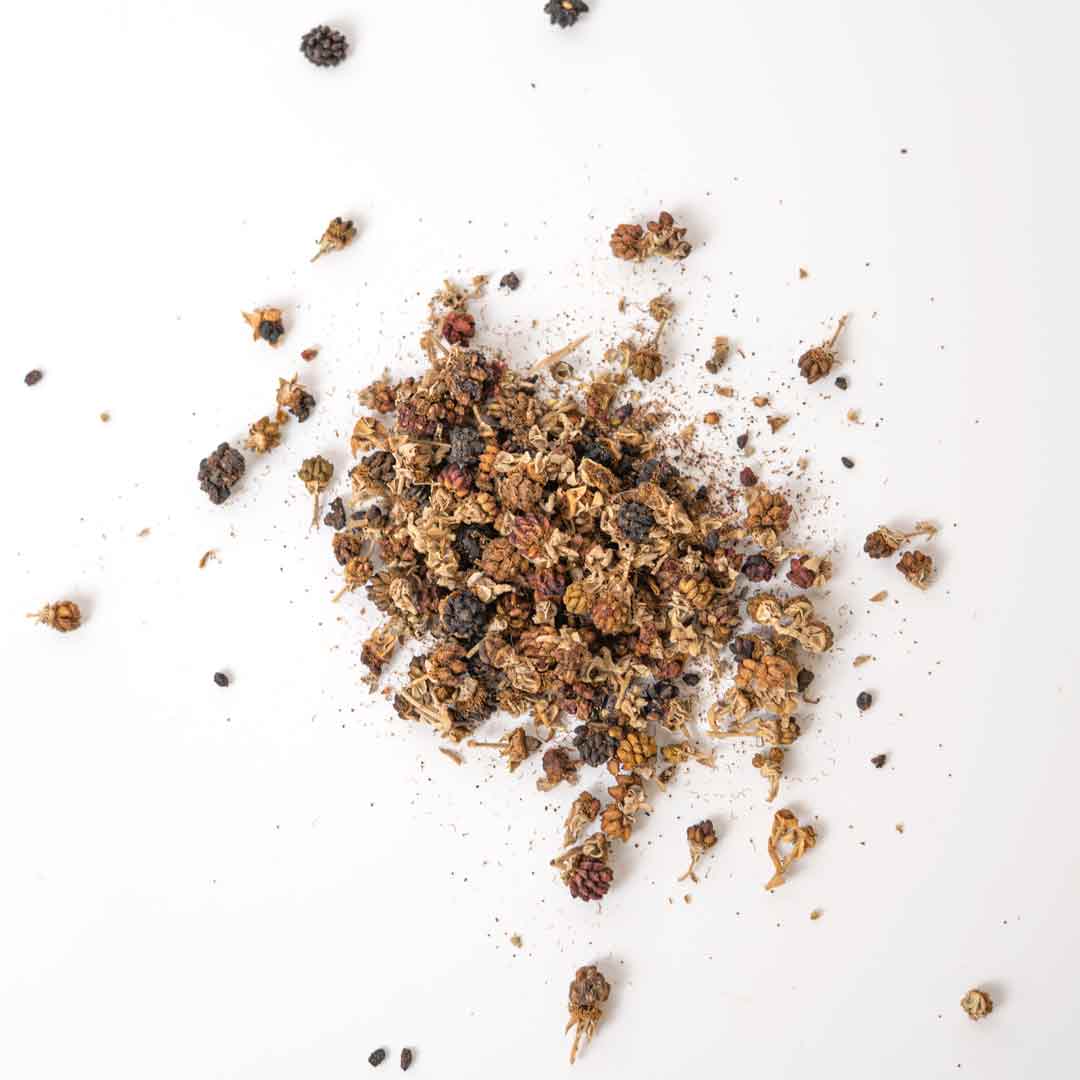 Infusión de mora y cítricos – Rayhana Organics – Flores de frutos secos