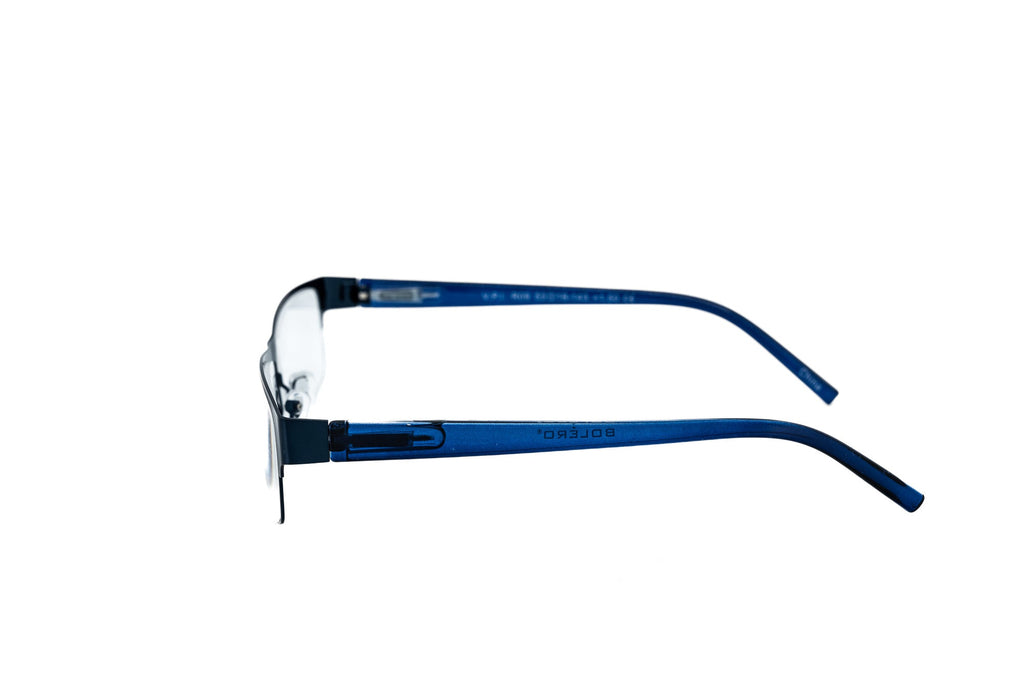 Boléro Alaric — Halbrand-Lesebrille in Rechteckform