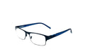 Boléro Alaric — Halbrand-Lesebrille in Rechteckform