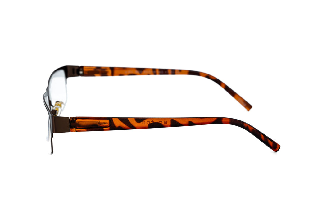 Boléro Alaric — Halbrand-Lesebrille in Rechteckform
