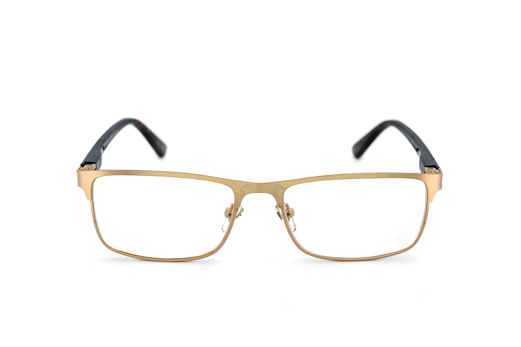Boléro Alaric — Halbrand-Lesebrille in Rechteckform