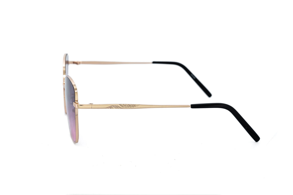 Boléro Alessa — Gafas de sol de metal con forma de mariposa