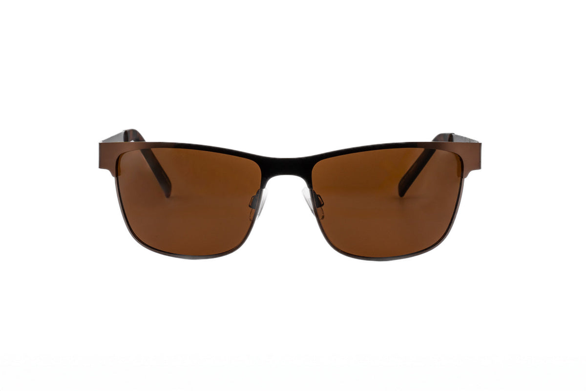 Boléro Alestro — Gafas de sol polarizadas con montura metálica tipo browline