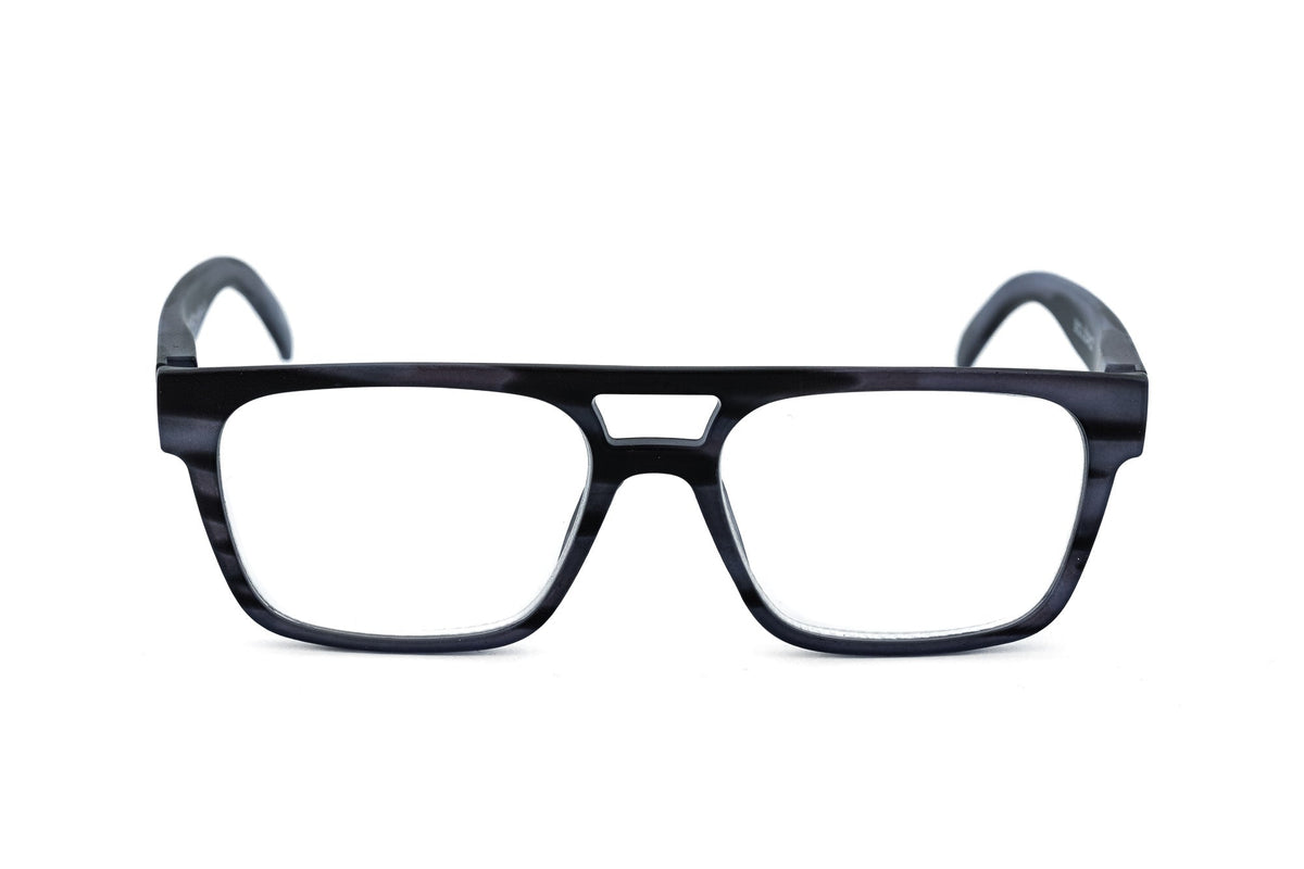 Boléro Baron — Flat-Top Navigator Reading Glasses