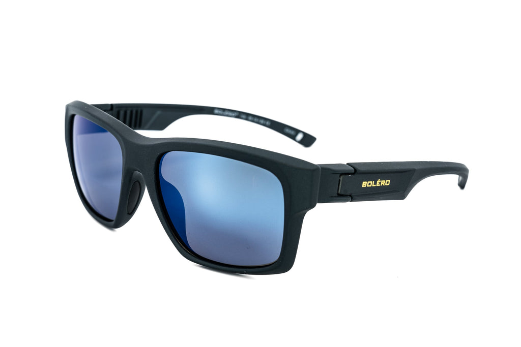 Boléro Calvado — Sport-Sonnenbrille mit quadratischen Gläsern und Polarisationsfilter
