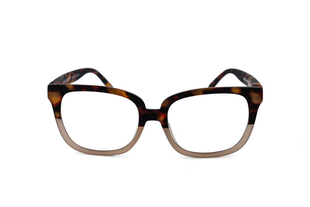 Boléro Camille — Übergroße quadratische Lesebrille