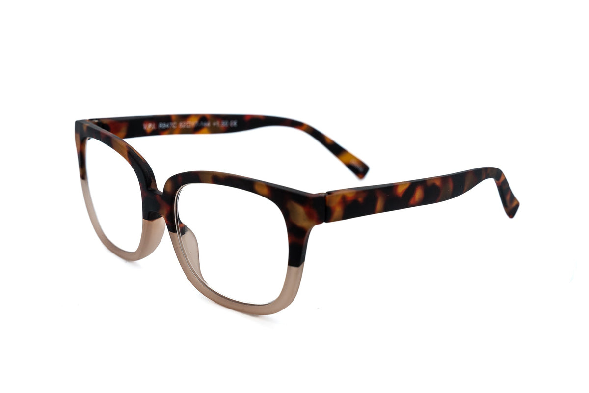 Boléro Camille — Übergroße quadratische Lesebrille