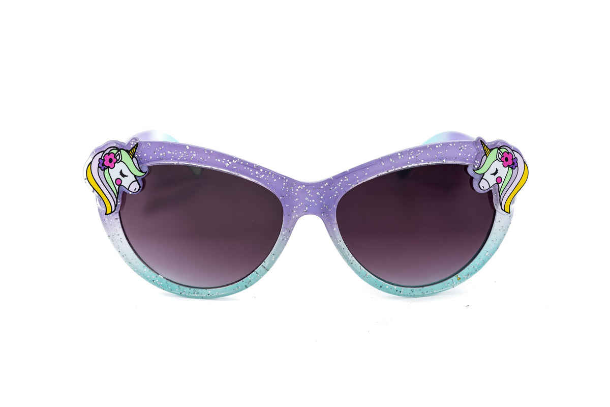 Boléro Celeste — Gafas de sol para niños con efecto ojo de gato de unicornio