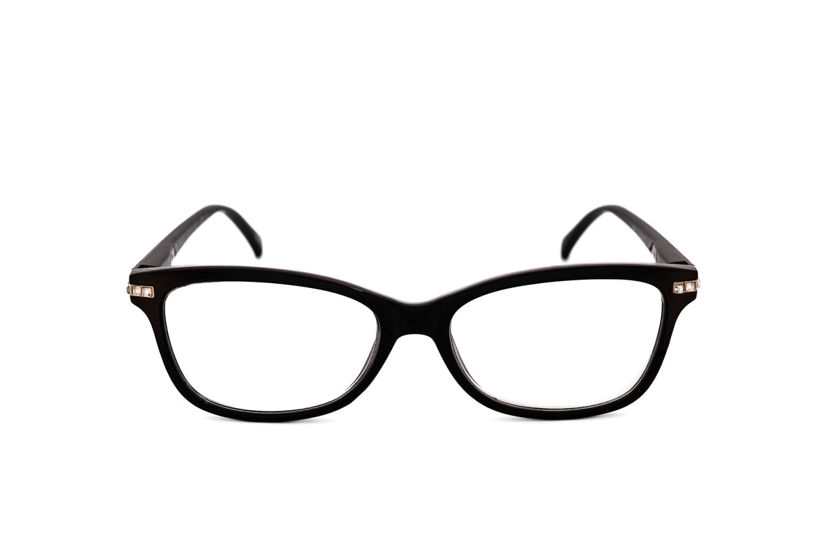 Boléro Elanza — Lesebrille mit Kristallakzenten