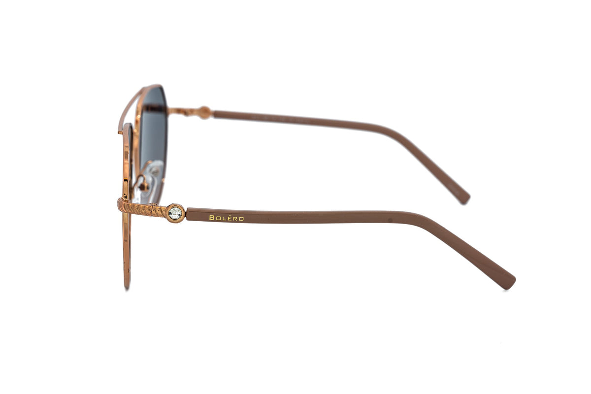 Boléro Elowen — Lunettes de soleil polarisées style aviateur