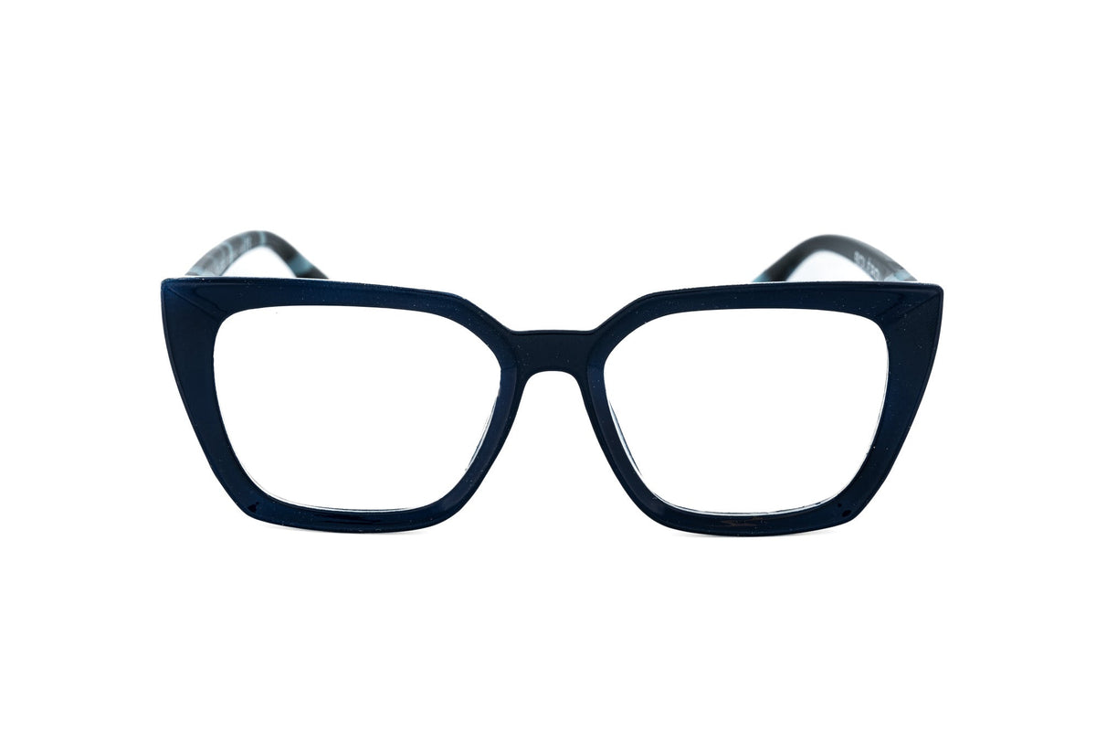 Boléro Midnight: gafas de lectura estilo ojo de gato extragrandes