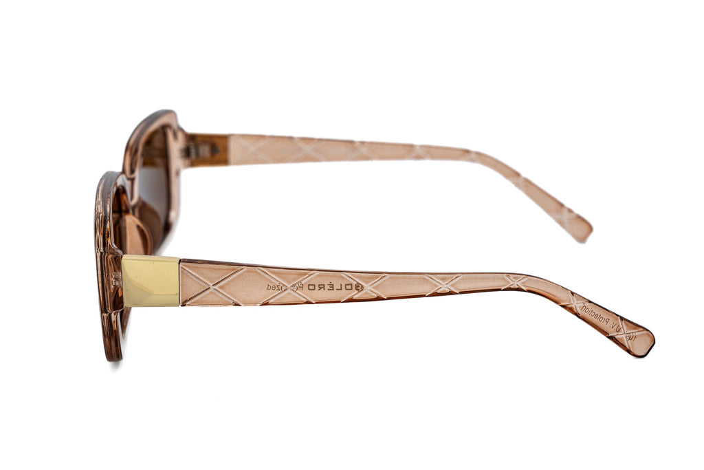 Boléro Odette — Rechteckige Stepp-Sonnenbrille