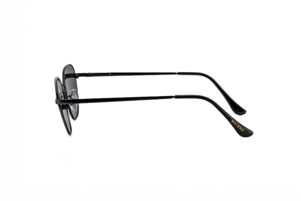Boléro Onyx — Sechseckige Sonnenbrille