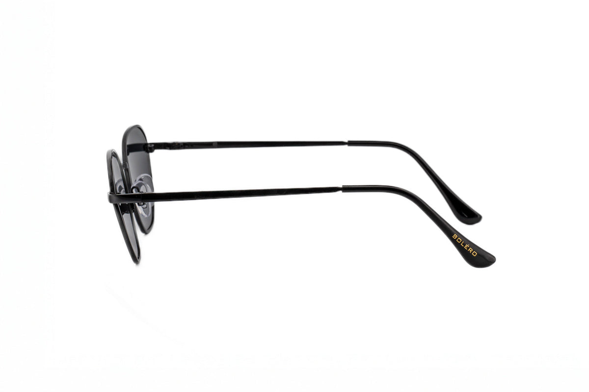 Boléro Onyx — Sechseckige Sonnenbrille