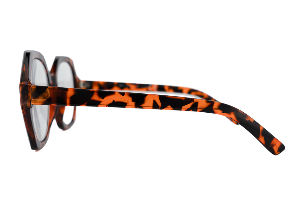 Boléro Saffron — Gafas de lectura geométricas extragrandes