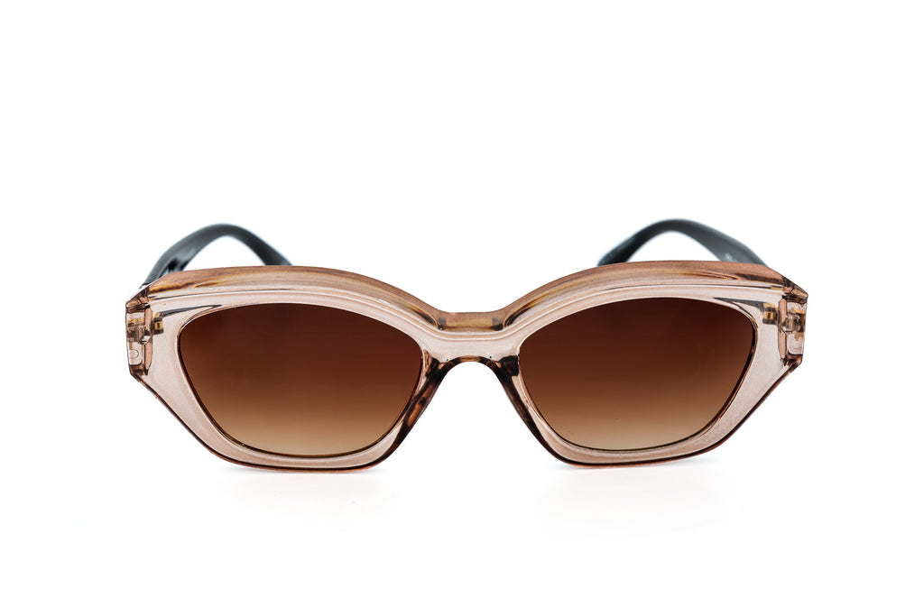 Boléro Vionne — Lunettes de soleil œil-de-chat géométriques