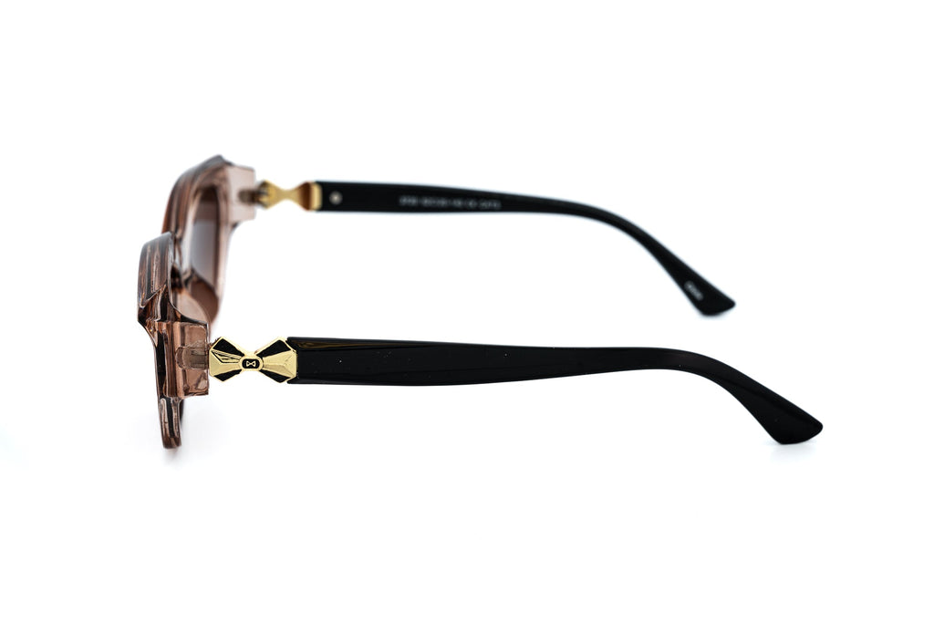 Boléro Vionne — Lunettes de soleil œil-de-chat géométriques