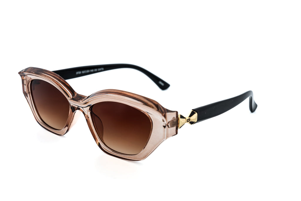 Boléro Vionne — Lunettes de soleil œil-de-chat géométriques