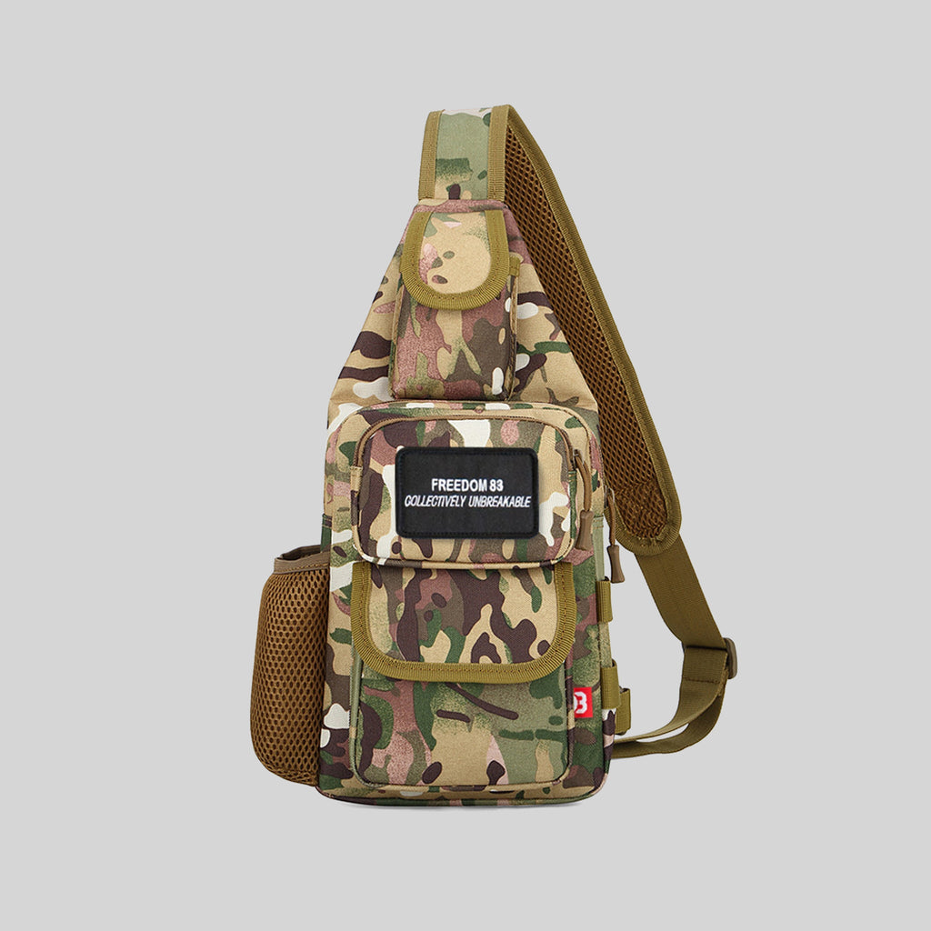 F83 SCHULTERTASCHE - CAMOUFLAGE