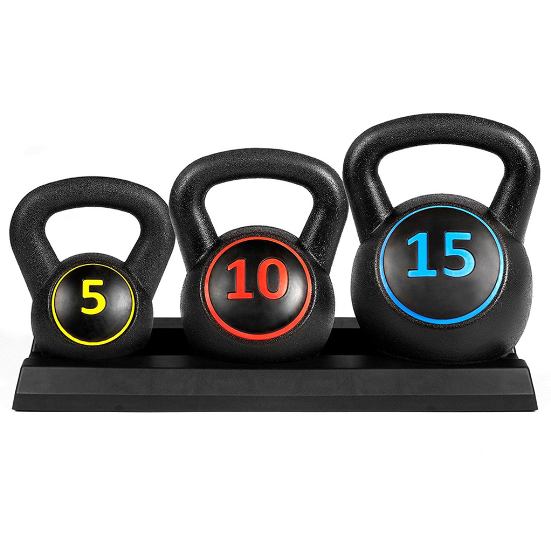Kettlebells: de 5 lb a 100 lb