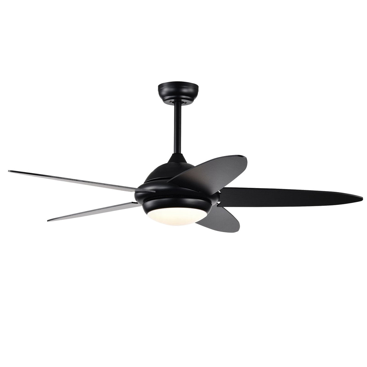 Ventilador de techo con luces y 3 tonos de luz - negro