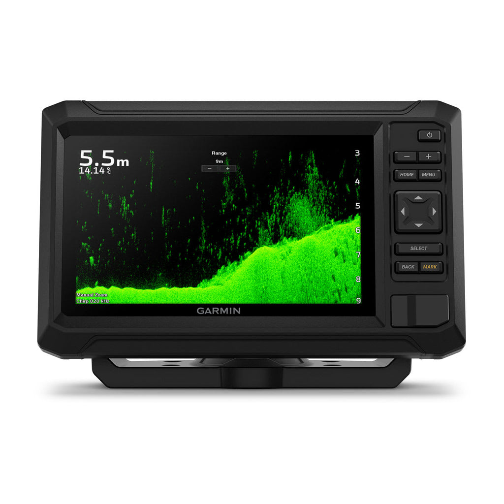 Plotter ECHOMAP™ UHD2 7" cv 75cv con transductor GT20-TM y cartografía Garmin Navionics+ para Canadá y Alaska