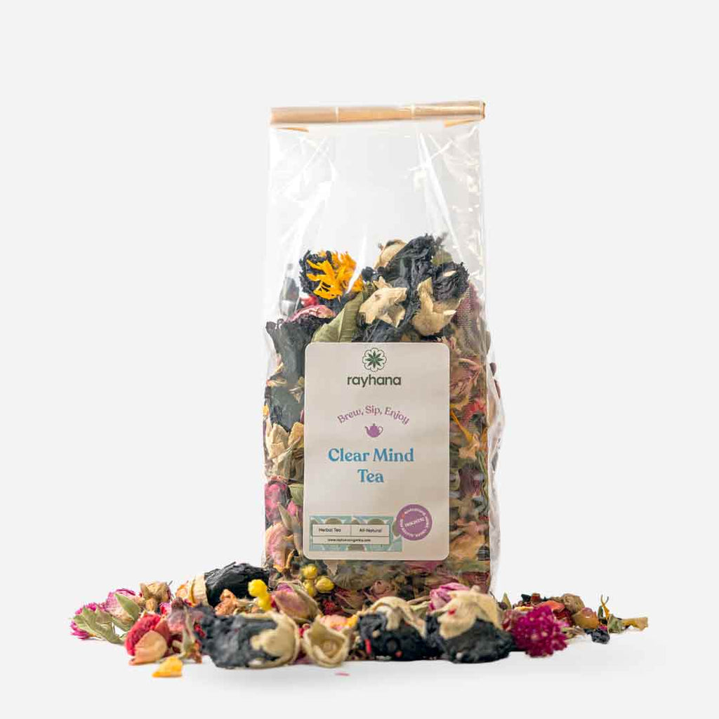 Clear Mind Tea – Floral Herbal Clarity Blend