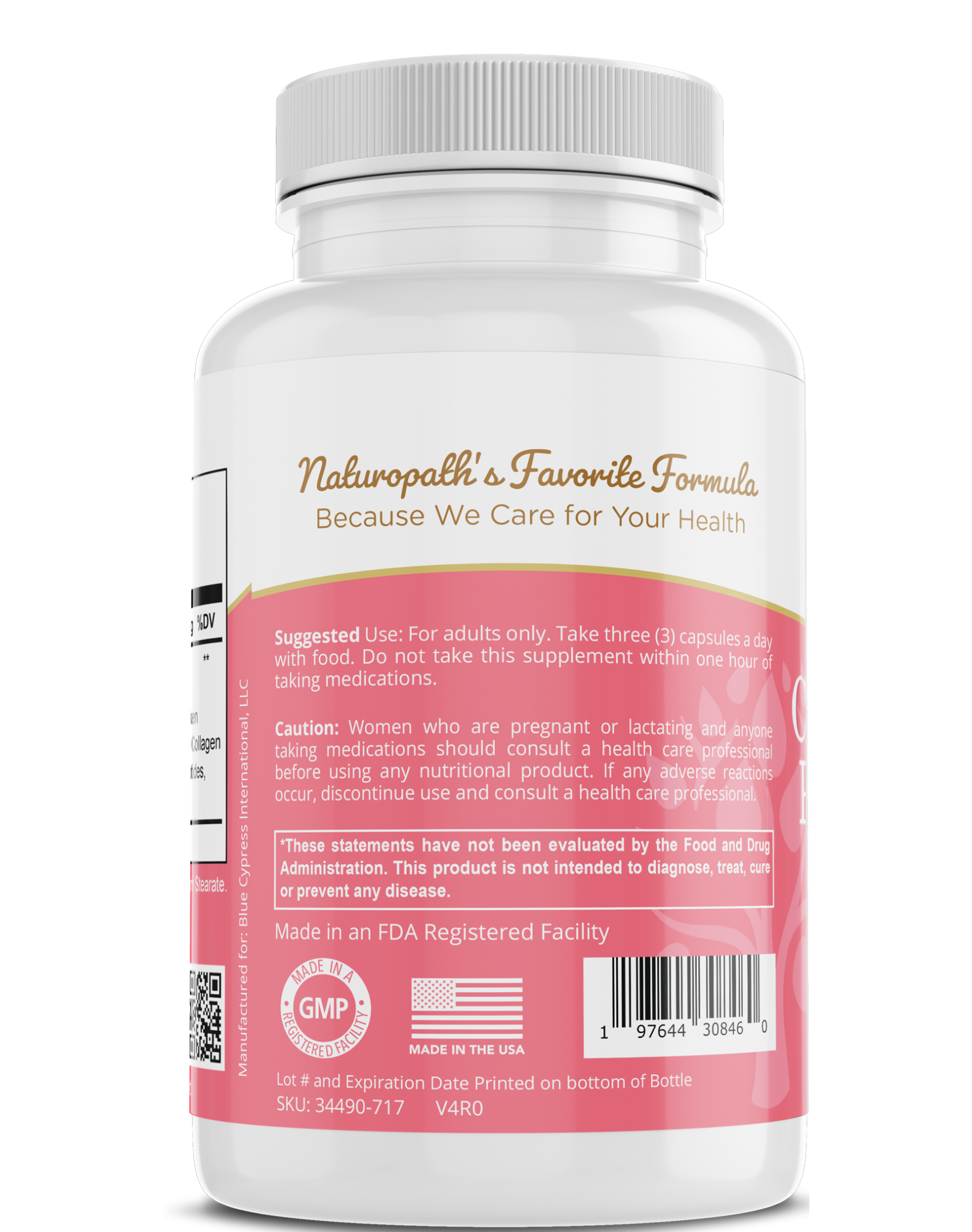 Collagen Peptides Types I, II, III, V & X — Skin, Joints, Bones & Muscle Support