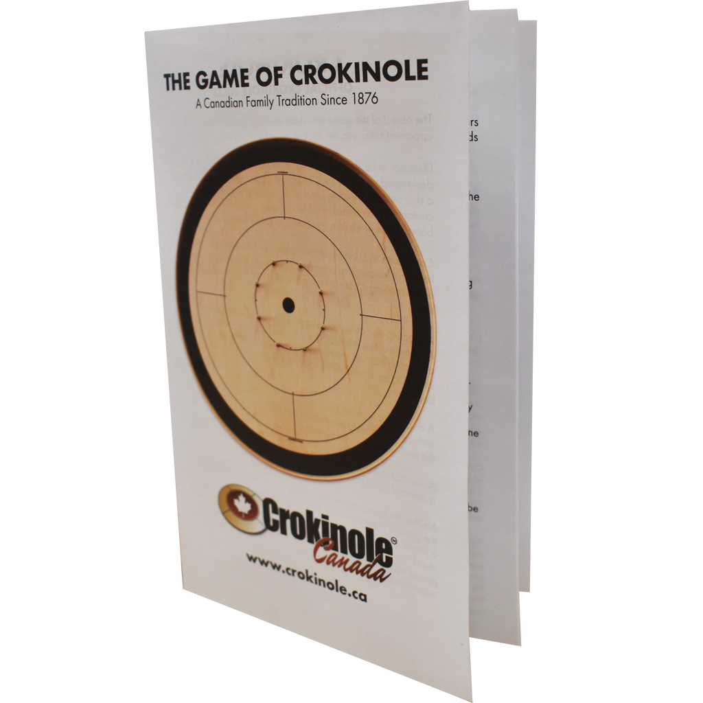 The Gray Maple - Tournament Style Crokinole Board Game Set (Meets NCA Standards)