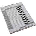 Crokinole Scoring Cards