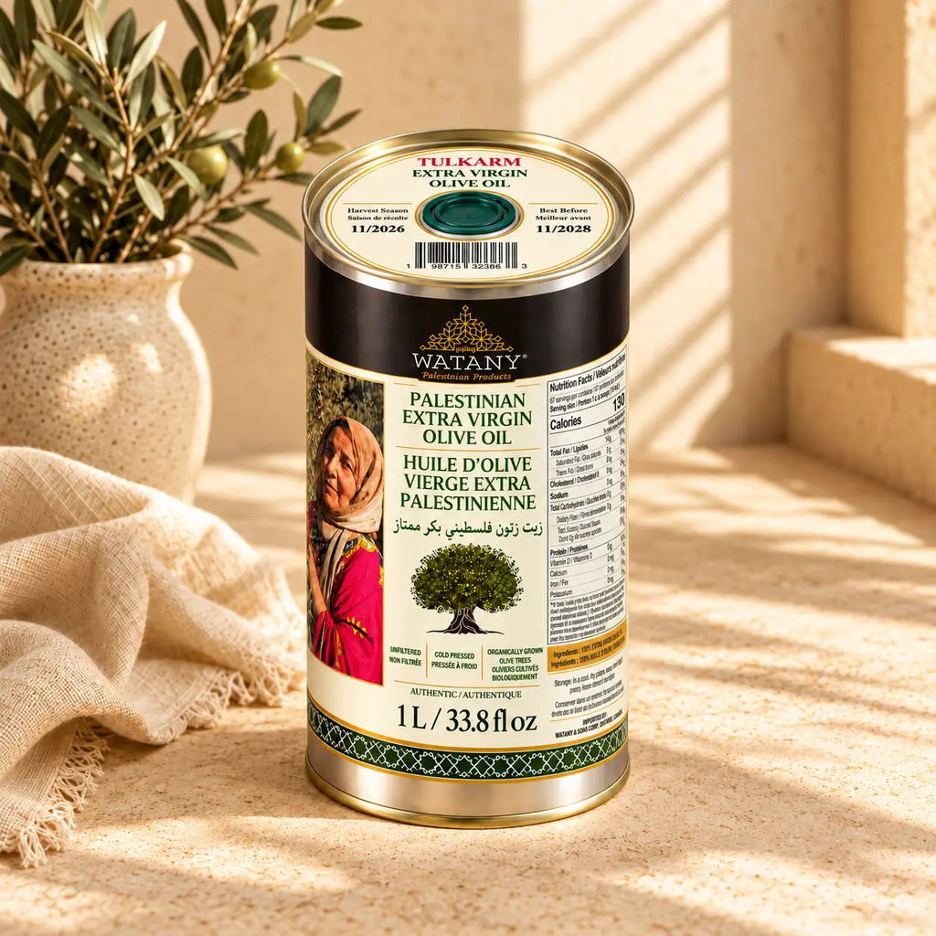 Tulkarm Palestinian Extra Virgin Olive Oil – 1L, 16L