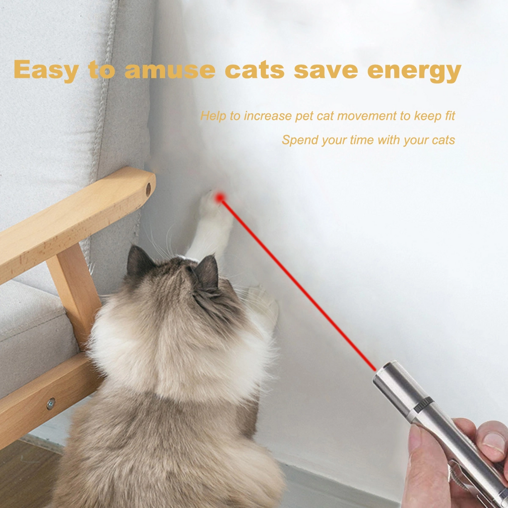 Pet Training Exercise Tool Cat Toys LED Pointer Lilac Milo
