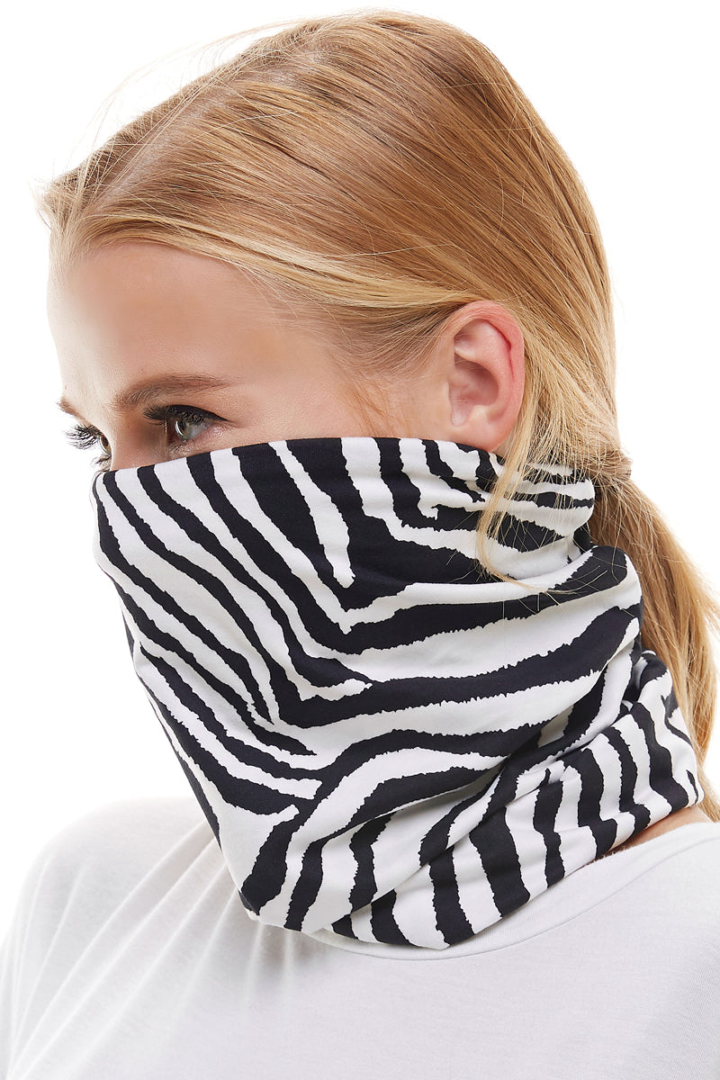 Neck Gaiter bandana scarf face mask Indigo Arrowwood