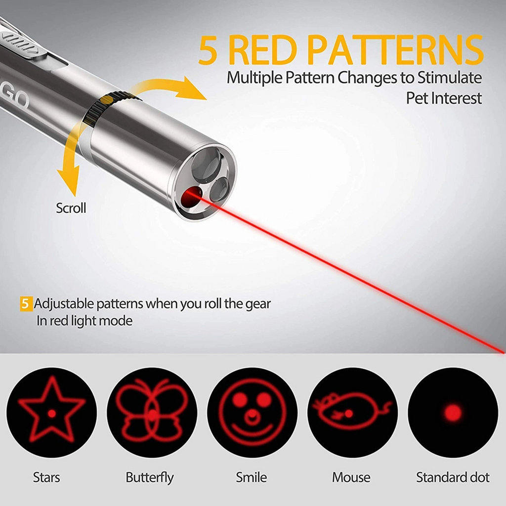 Pet Training Exercise Tool Cat Toys LED Pointer Lilac Milo