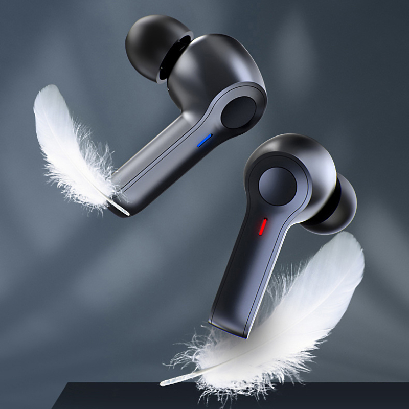 LED Display Wireless Earbuds TWS 5.0 Bluetooth Earphone Teal Simba