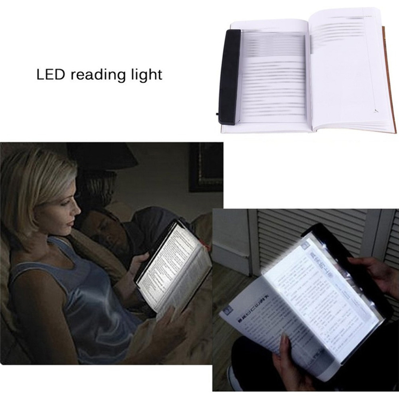 Portable LED Tablet Book Light Reading Night Light Lilac Milo