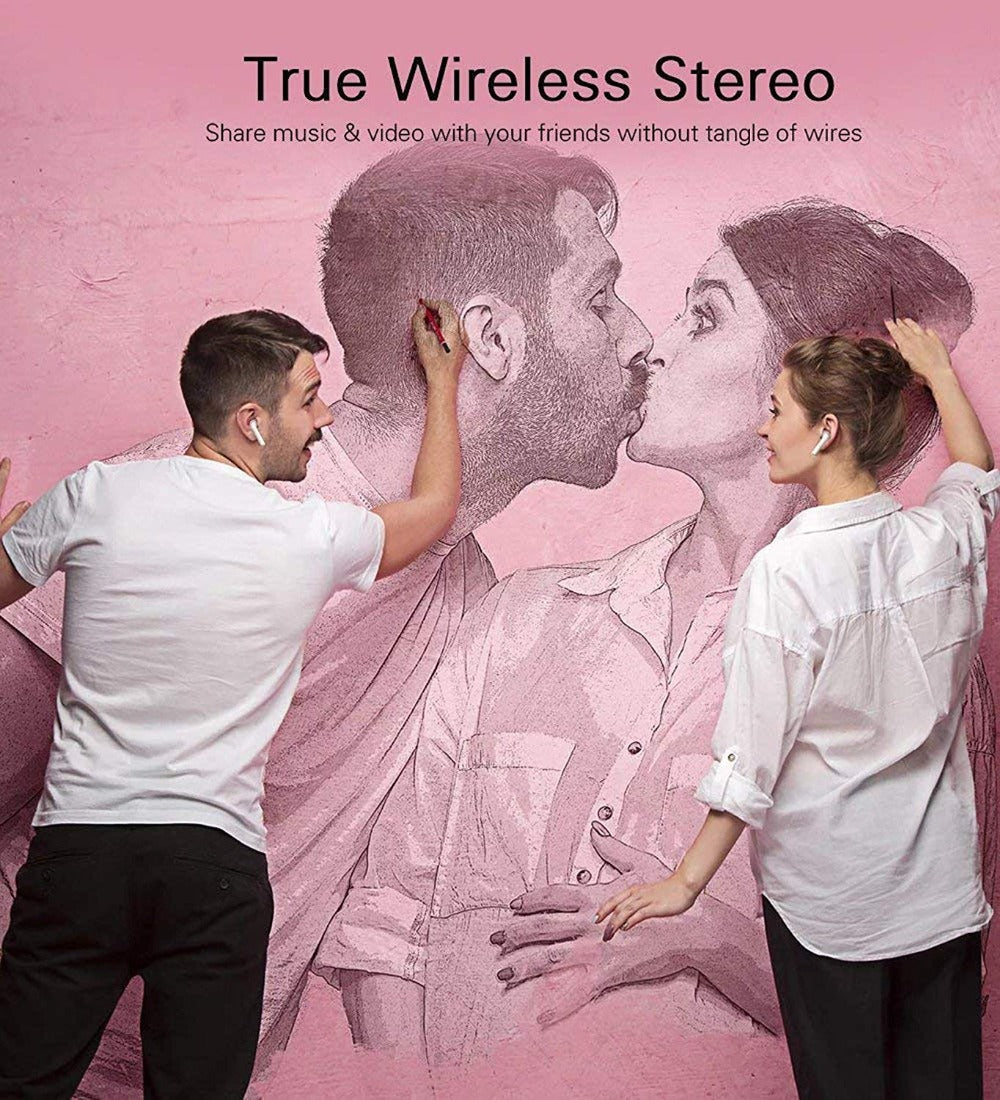 Bluetooth i7s TWS Wireless earbuds for Iphone Huawei Samsung Teal Simba