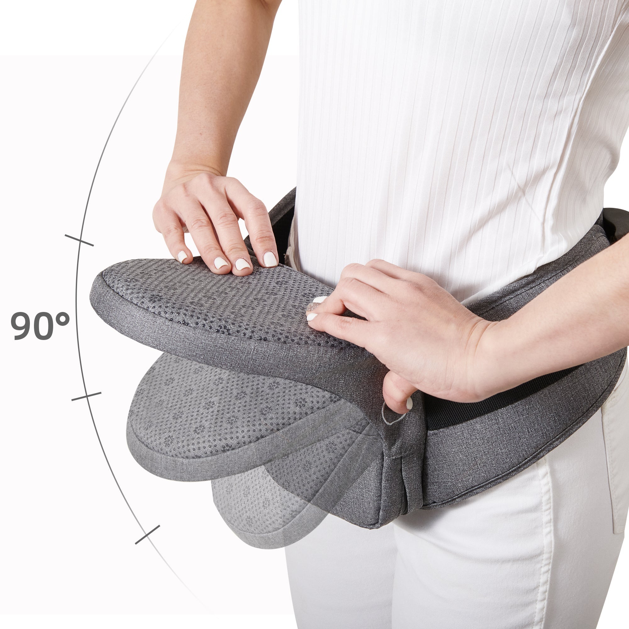 Collapsable Hipseat Carrier Maroon Chronos