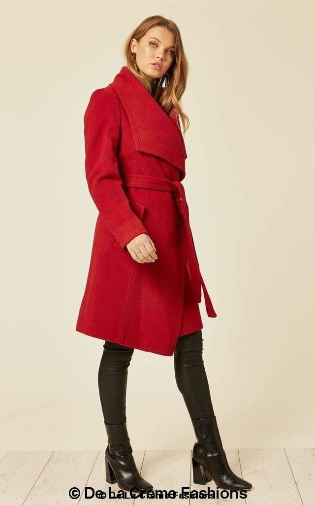 Wool Blend Large Lapel Duster Coat Rose Eleusis