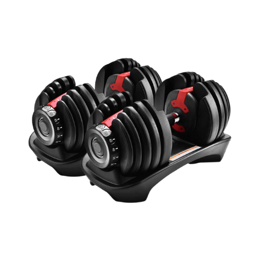 Mancuernas ajustables de rotación