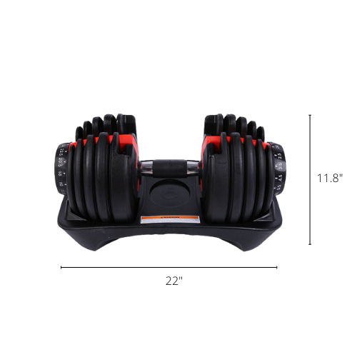 Mancuernas ajustables de rotación