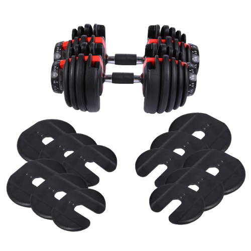 Mancuernas ajustables de rotación