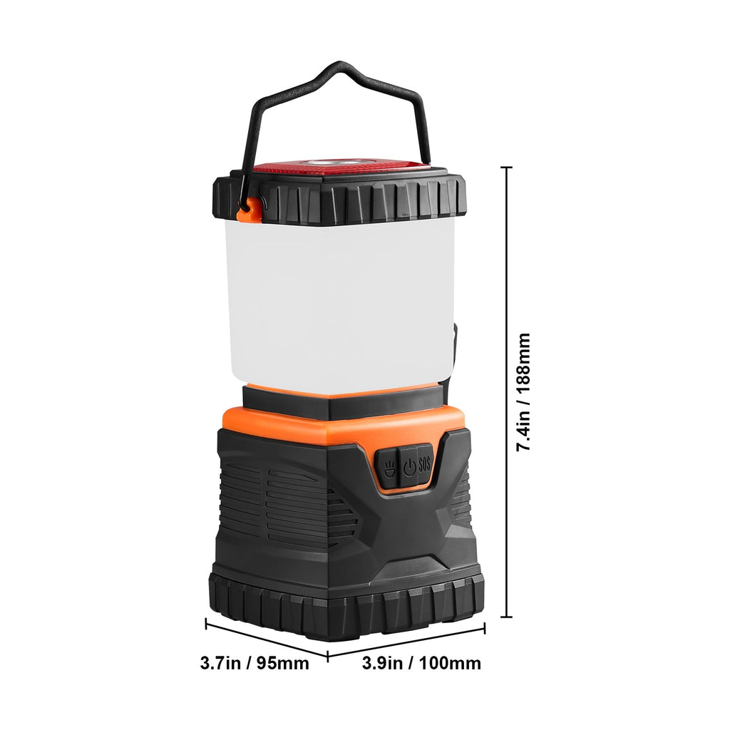 VEVOR LED Camping Lantern Battery Powered All-in-one For Exceptional Green Sir Loin