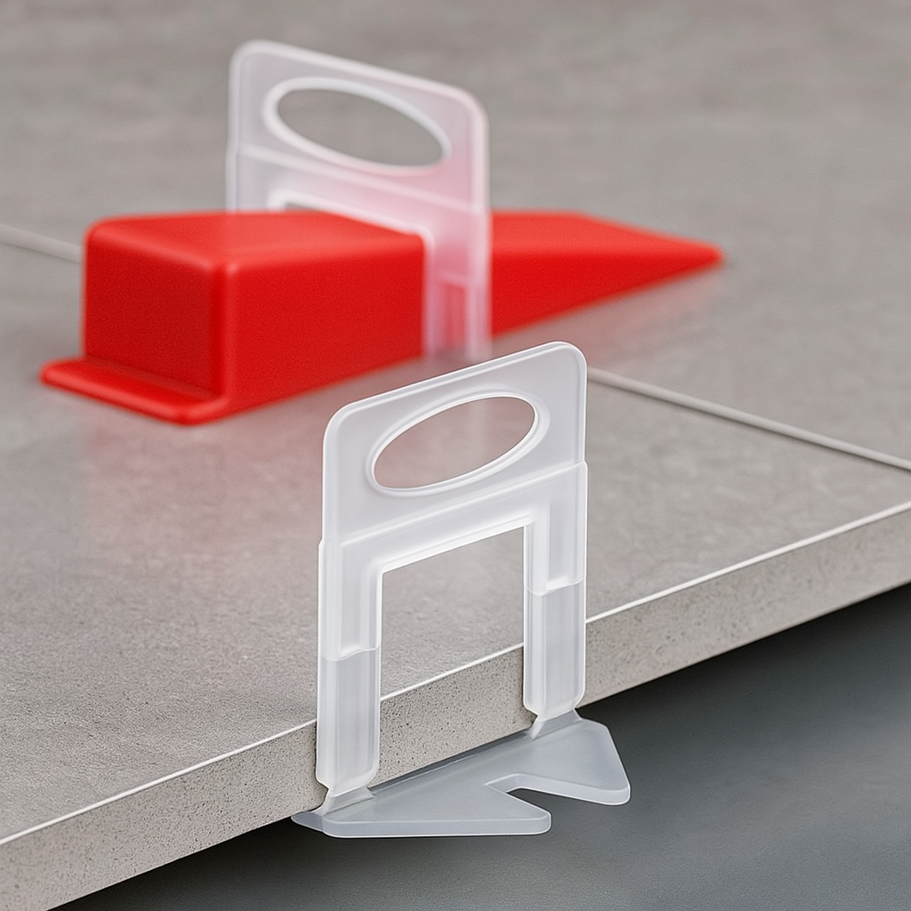 Clips niveladores de azulejos de 1.5 mm (paquete de 100) – Sistema espaciador sin desniveles